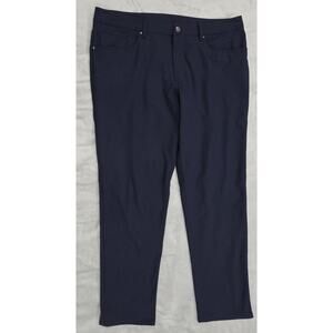 Men’s Lululemon ABC Classic 5-Pocket Pants Warpstreme Navy Blue Size 38W 31L